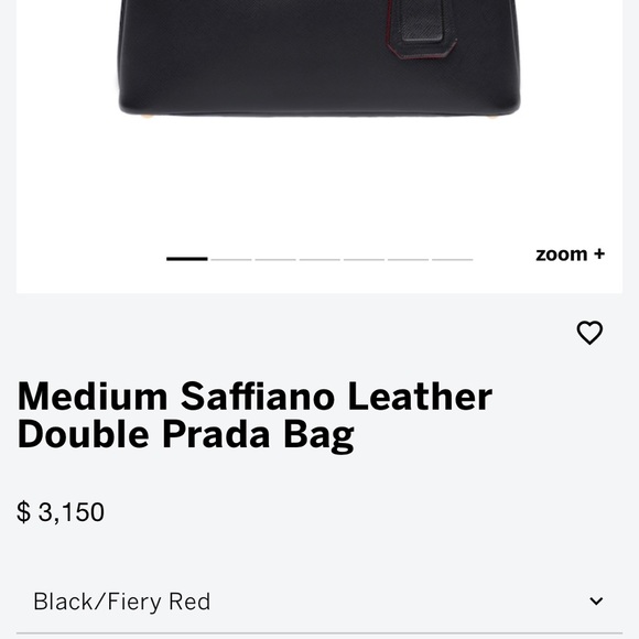 Medium Saffiano Leather Prada - Picture 15 of 15
